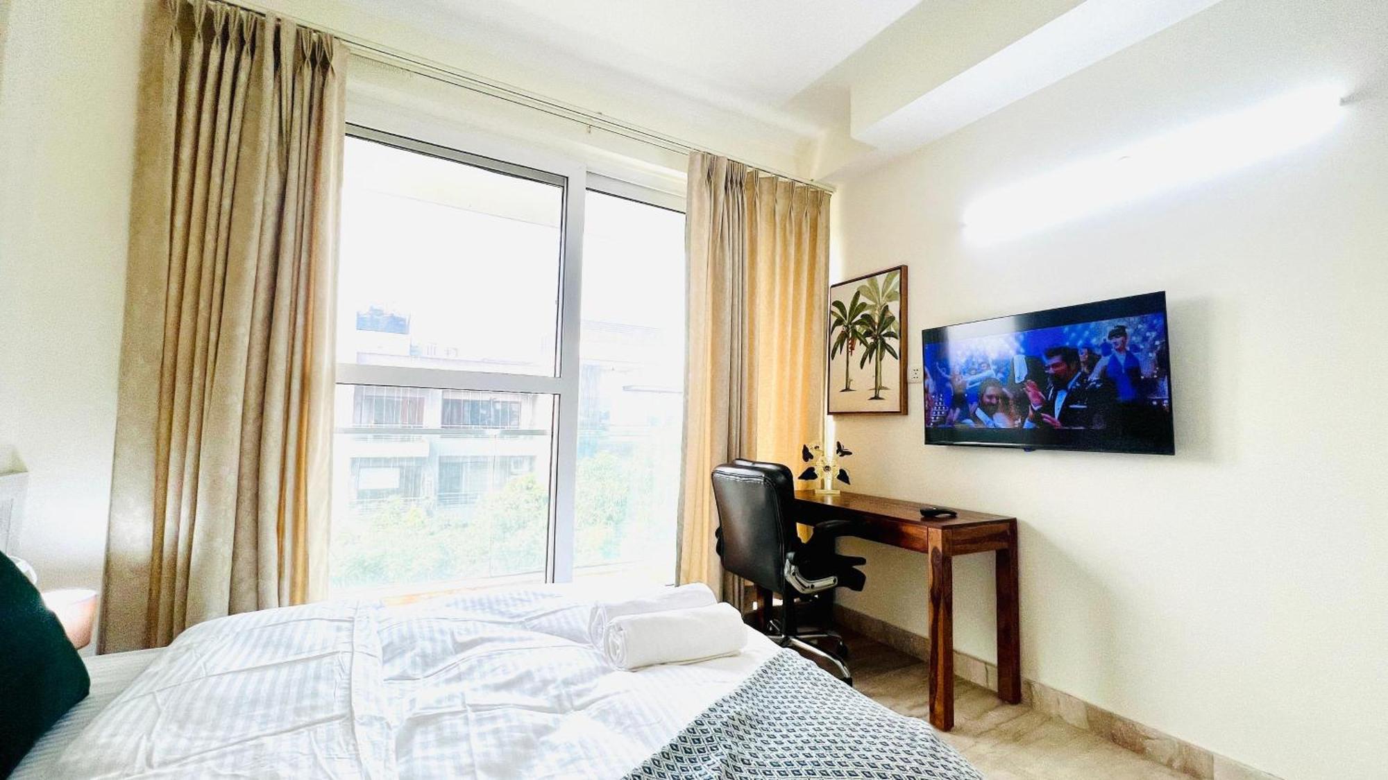 Olive Serviced Apartments - New Friends Colony Nueva Delhi Exterior foto