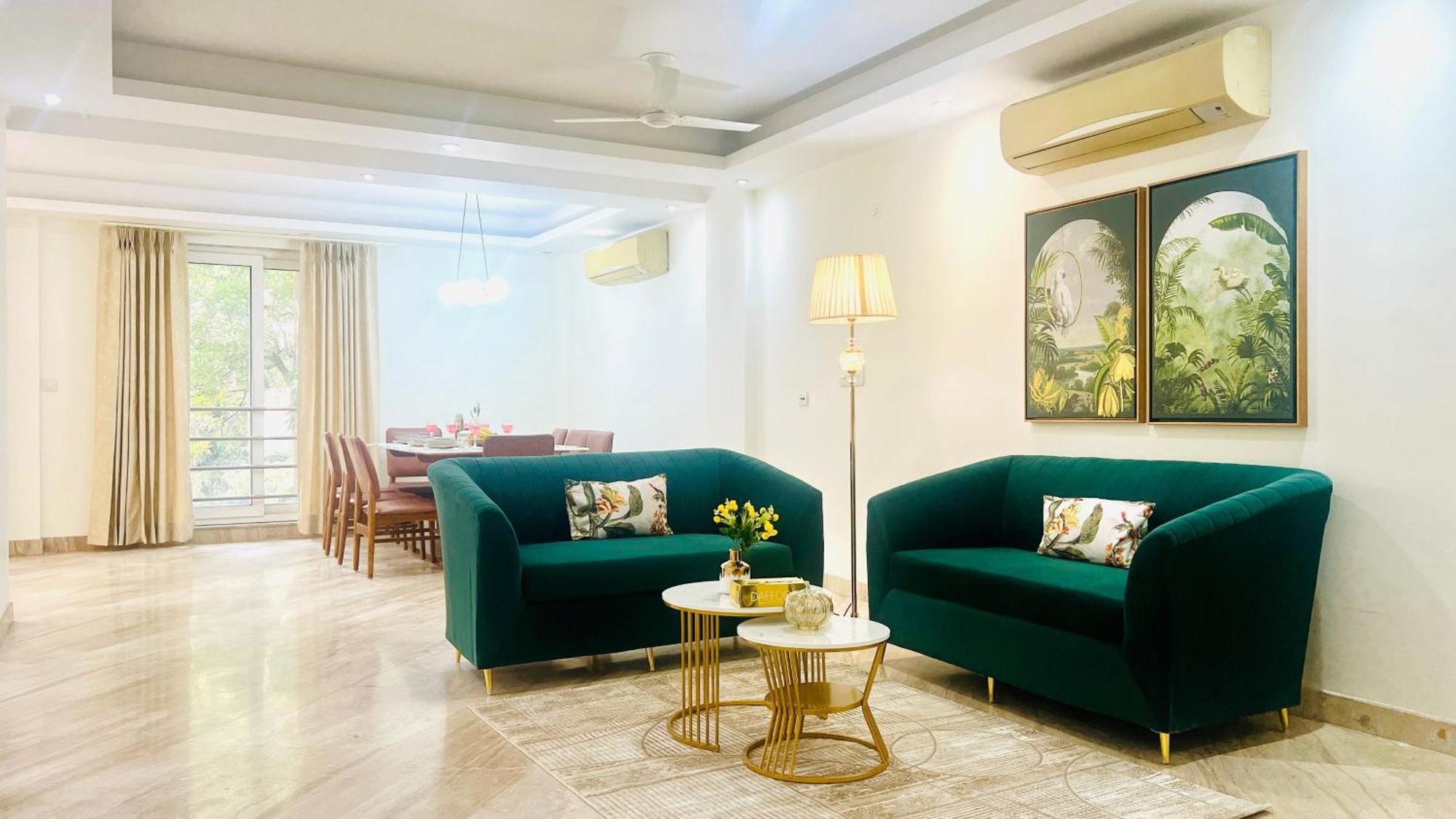 Olive Serviced Apartments - New Friends Colony Nueva Delhi Exterior foto